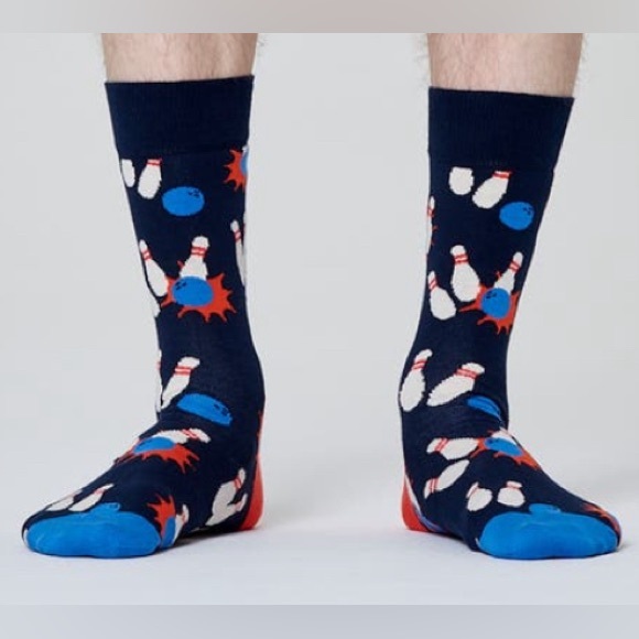 NEW! Happy Bowling Sock - Picture 1 of 5